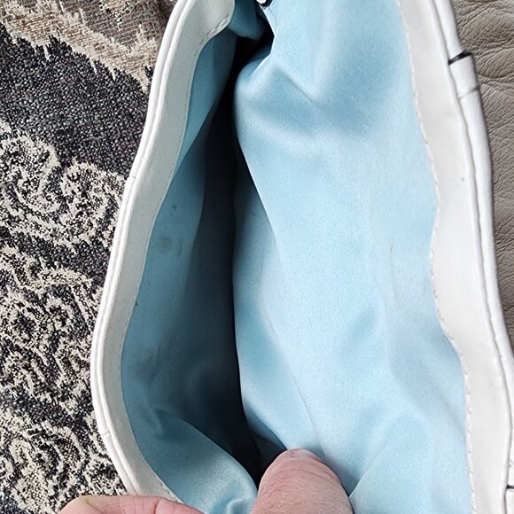 COACH L0993-14771 RARE Vintage White Leather Mini Shoulder Bag - Picture 11 of 15